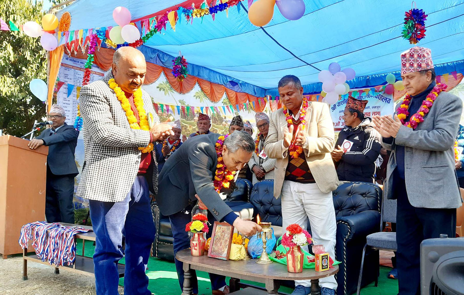 यशोब्रह्म माध्यमिक विद्यालयको ६१ औं बार्षिकोत्सव तथा ६० औं अभिभावक दिवशमा विविध कार्यक्रम