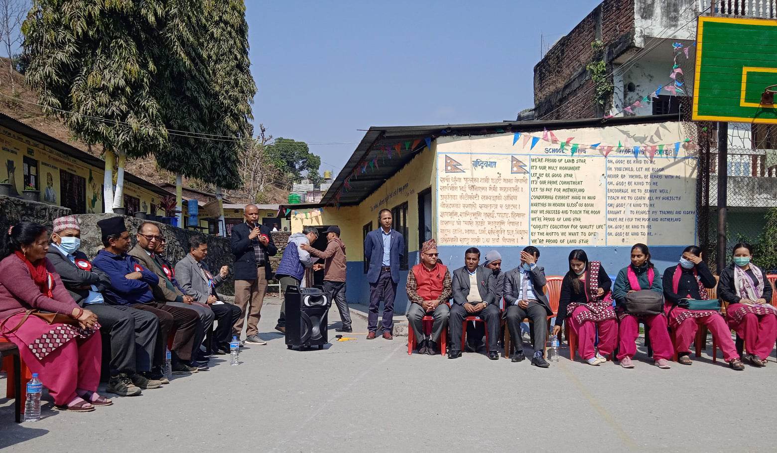 विज्ञानका सामग्रीको एक दिने प्रदर्शन, सहभागी १५ विद्यालय