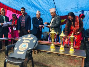 सुन्दबजार नगरपालिकास्तरीय राष्ट्रपति रनिङ शिल्डमा चुल्ठे मुन्द्रे हावी
