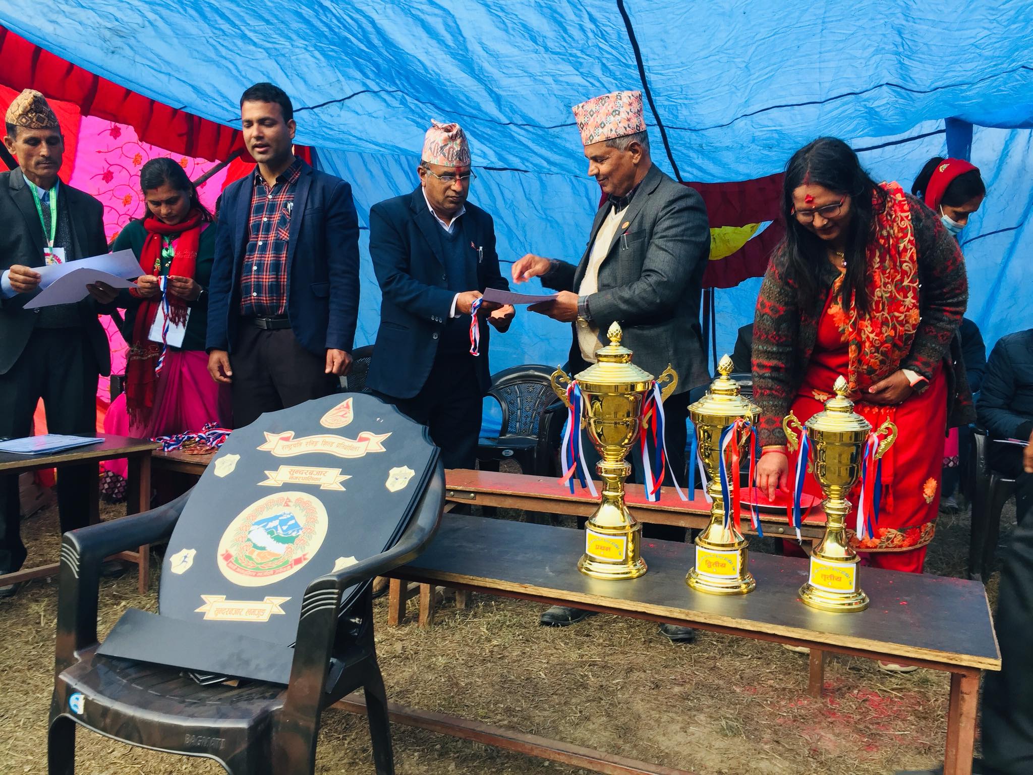 सुन्दबजार नगरपालिकास्तरीय राष्ट्रपति रनिङ शिल्डमा चुल्ठे मुन्द्रे हावी