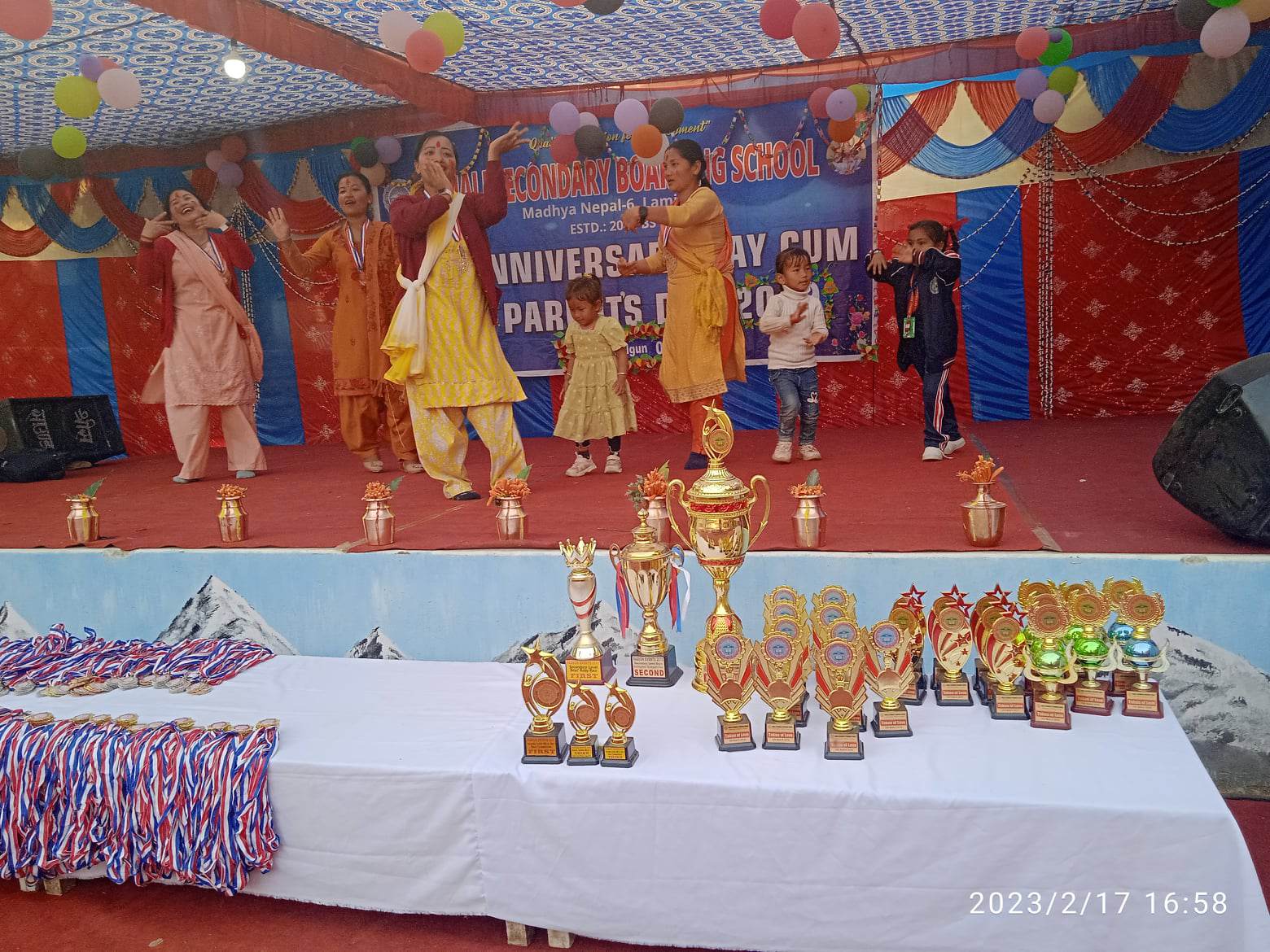 हिमाली आवासीय मा.वि. को चौँतिसौँ वार्षिकोत्सवमा विविध कार्यक्रम