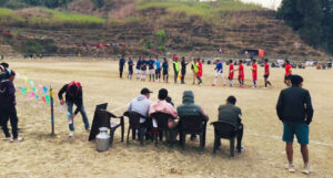 कोइरालाफाँटमा जारी रनिङ्ग शिल्ड पुरुष/महिला फुटबल प्रतियोगितामा पुरुषतर्फ दोस्रो चरणका तीन खेल सम्पन्न