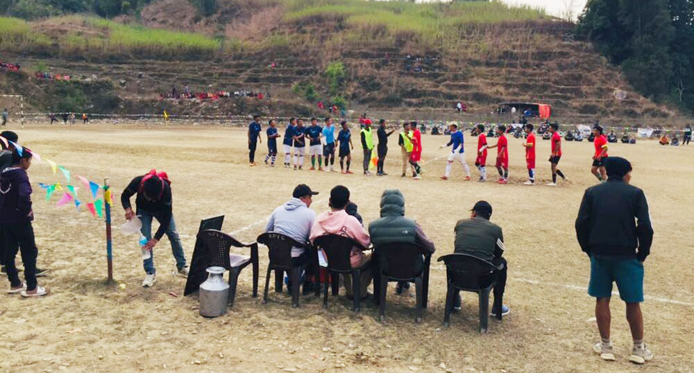 कोइरालाफाँटमा जारी रनिङ्ग शिल्ड पुरुष/महिला फुटबल प्रतियोगितामा पुरुषतर्फ दोस्रो चरणका तीन खेल सम्पन्न
