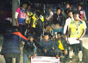 १३ औं रनिङ शिल्ड पुरुष तथा महिला फुटबल प्रतियोगिता समापन