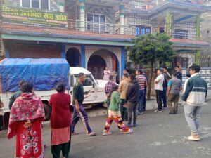 एक विहानै सेरा ओह्रालोमा जिप दुर्घटना : सवेरै भएकोले मानवीय क्षति जोगियो