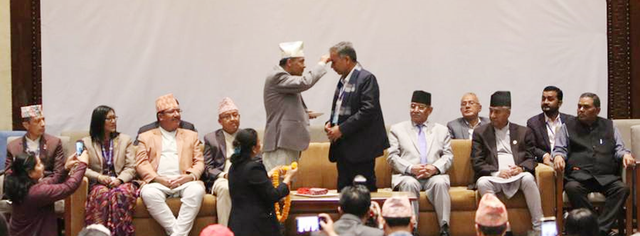 आदर्श पुरुष यादव उपराष्ट्रपतिमा निर्वाचित