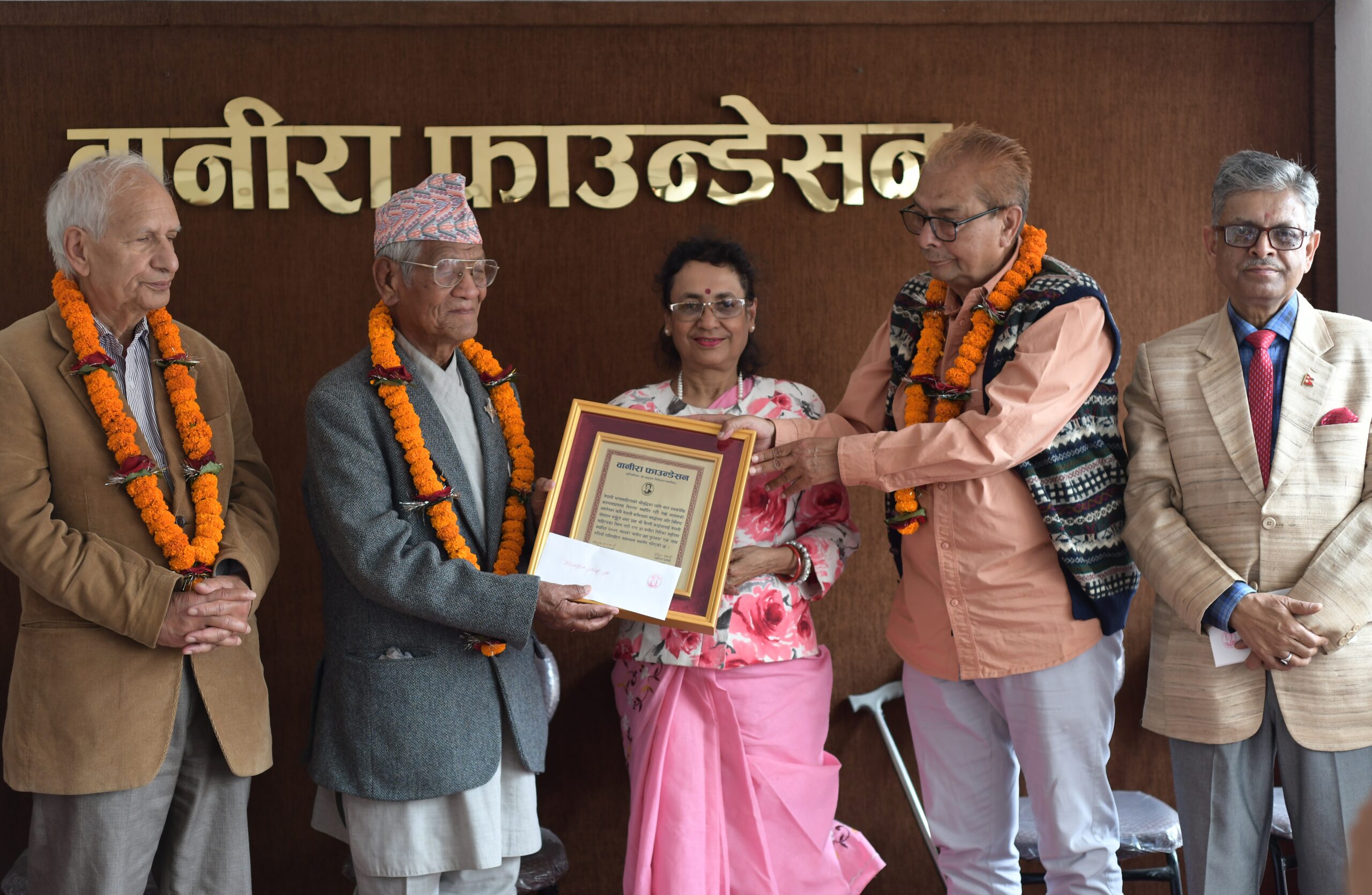 वैरागी, पराजुली र बोटेलाई ‘वानीरा पुरस्कार’बाट सम्मान