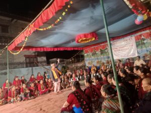 लोपोन्मुख ठाडोभाकाको भरतपुर, चितवनमा छायांकन