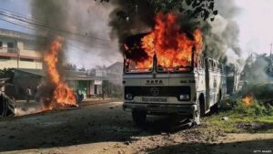मणिपुर राज्यमा भड्कीदै जातीय हिंसा : ५२ जनाभन्दा बढीको मृत्यु