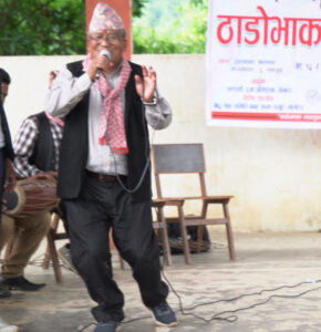 ठाडोभाका वरिष्ठ गायक गुरुङको हृदयघातका कारण निधन