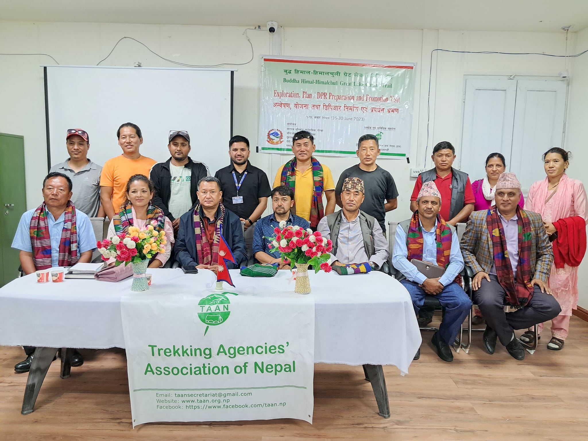 ग्रामीण पर्यटन प्रवर्द्धनका लागि पदमार्ग बनाउन १५ दिने अध्ययन भ्रमण सुरु