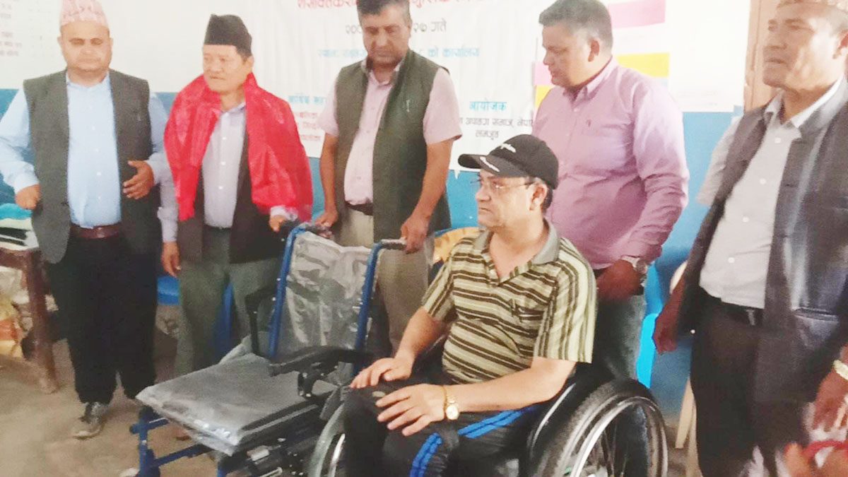 राइनासमा दुई दिने अपाङ्गता सशक्तिकरण एवम् अभिमुखीकरण कार्यक्रम गरियो