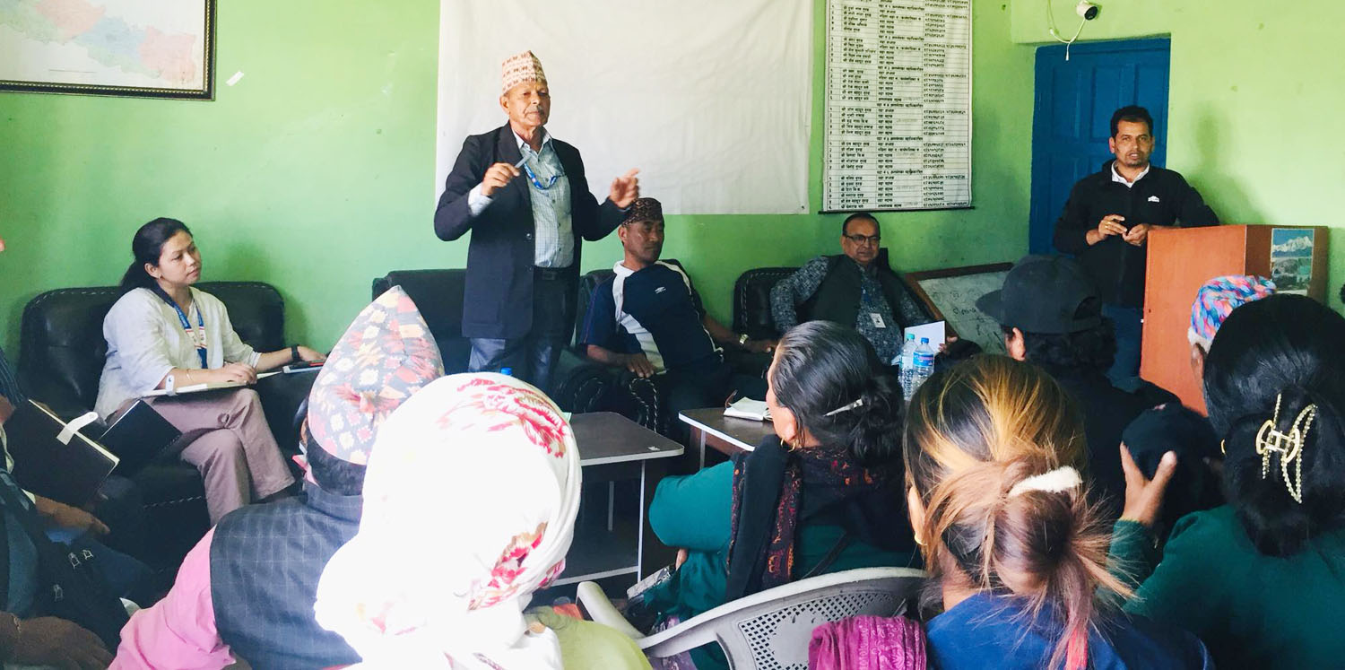जिल्ला भूमि आयोग दूधपोखरी गाउँपालिकामा