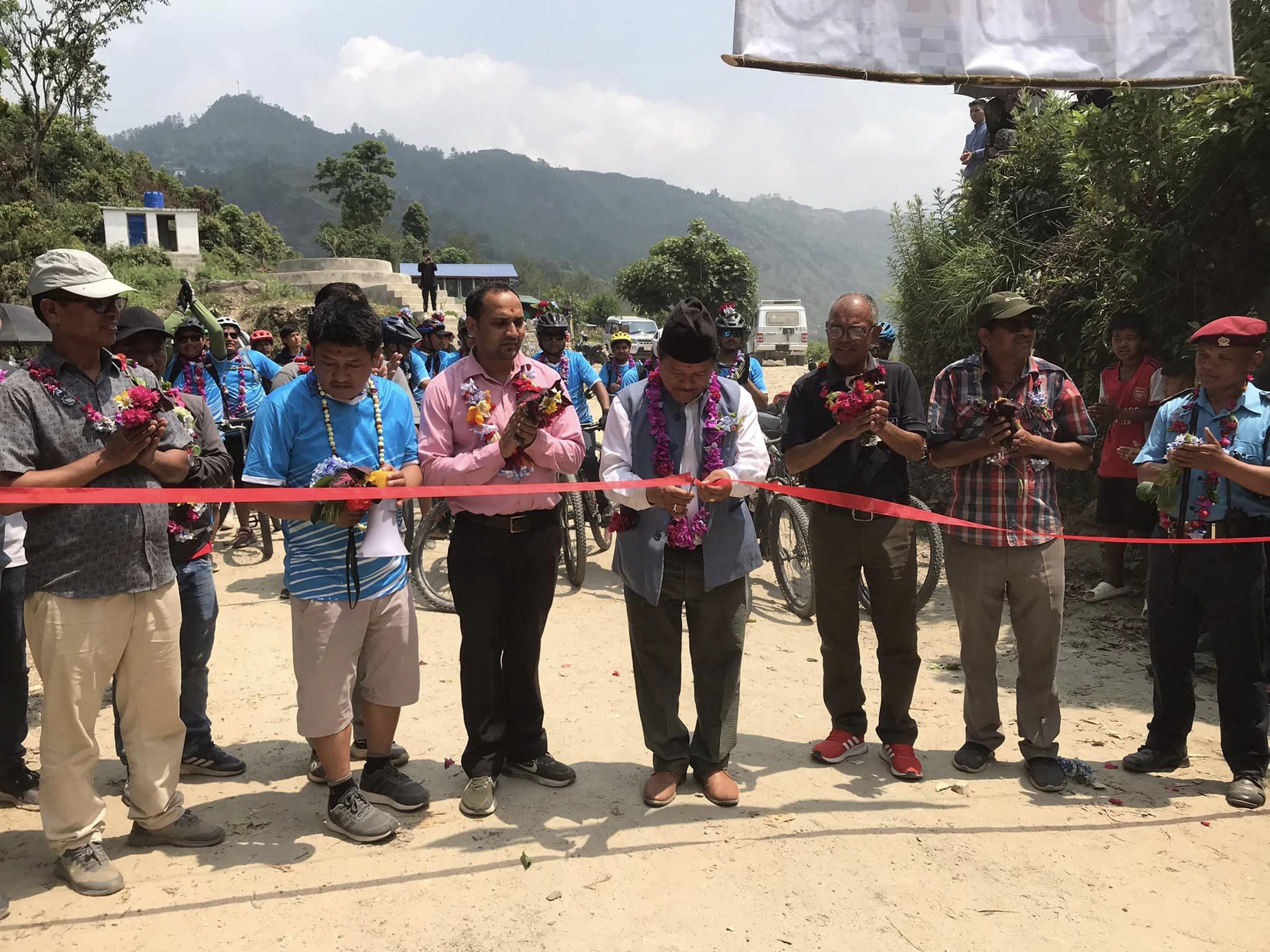ग्रामीण पर्यटन प्रवद्र्धनका लागि साइकल ट्रेल तथा पदमार्ग निर्माण