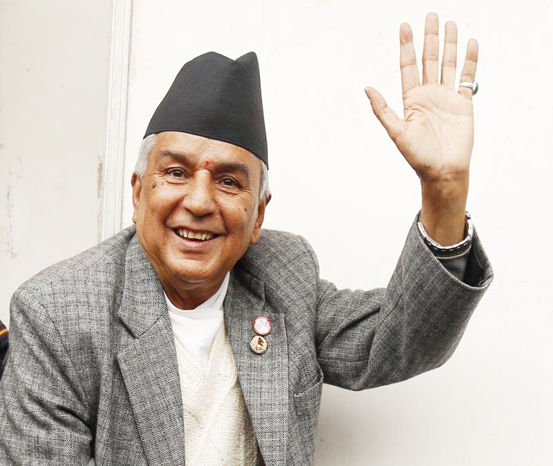 ‘संविधान र व्यवस्था बचेको छ, निर्वाचनमा भाग लिनु’ : राष्ट्रपति पौडेल