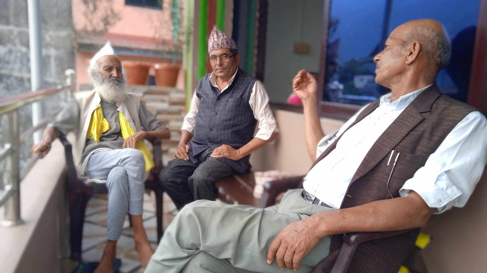दुई अग्रज व्यक्तित्वका अनुभूति