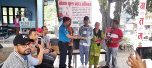 मृगौला पीडित भोटेओडारका गुरुङलाई आर्थिक सहयोग