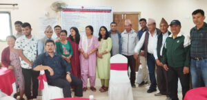 रेडक्रसको संस्थागत क्षमता विश्लेण तीन दिने कार्यशालाको समापन