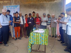 बेसीशहर नगरपालिका– ११ (चिति)मा भव्य समारोहका बीच रास्वपाको वडा समिति गठन