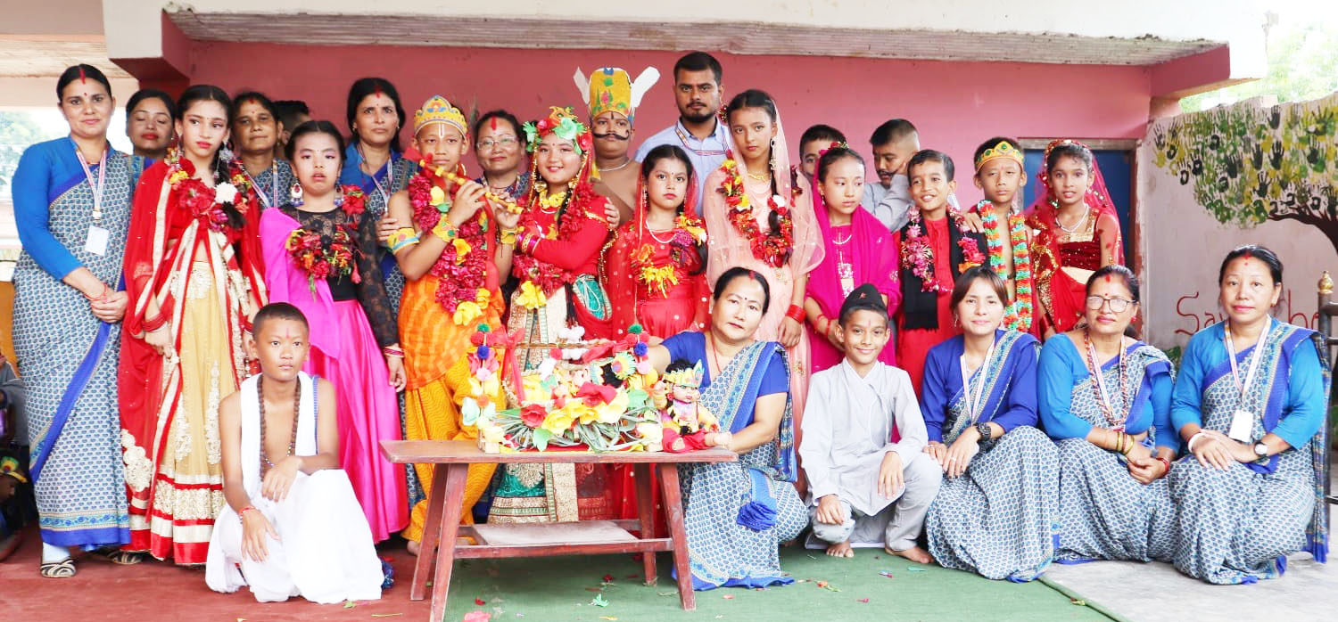 सयपत्री आविमा ‘कृष्ण लीला’ प्रदर्शन : फोटो फिचर