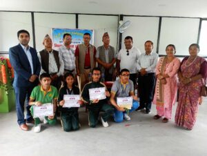 १६औं पुस्तकालय दिवसमा अन्तर मावि निवन्ध लेखन प्रतियोगिता
