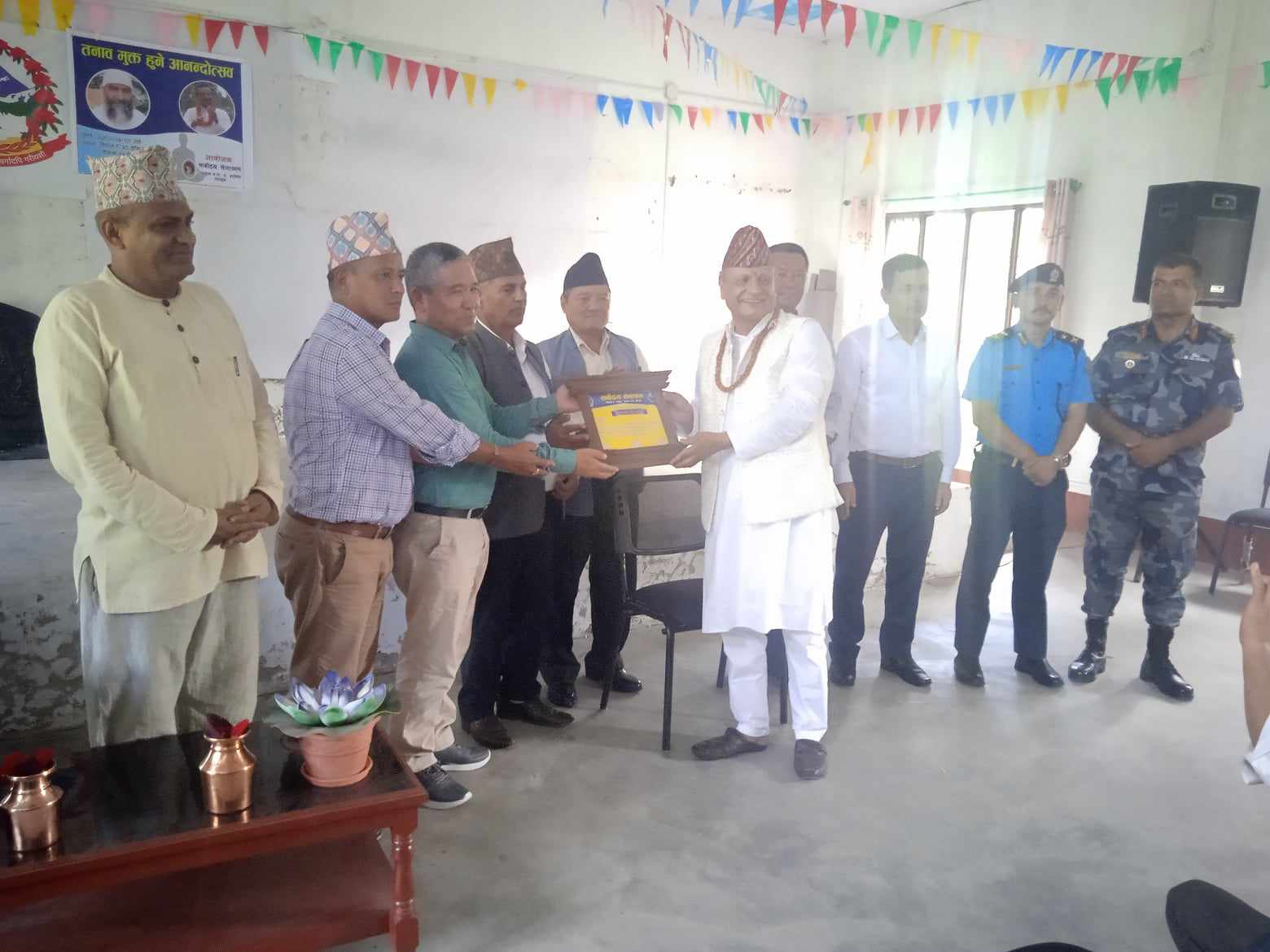 लमजुङमा मनाइयो एक दिवसीय तनाव मुक्त आनन्दोत्सव