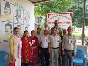 राइनासको सातबीसे नेवोटे खानेपानी तथा सरसफाई उपभोक्ता समितिको अध्यक्षमा पुनः डम्वरबहादुर अधिकारी
