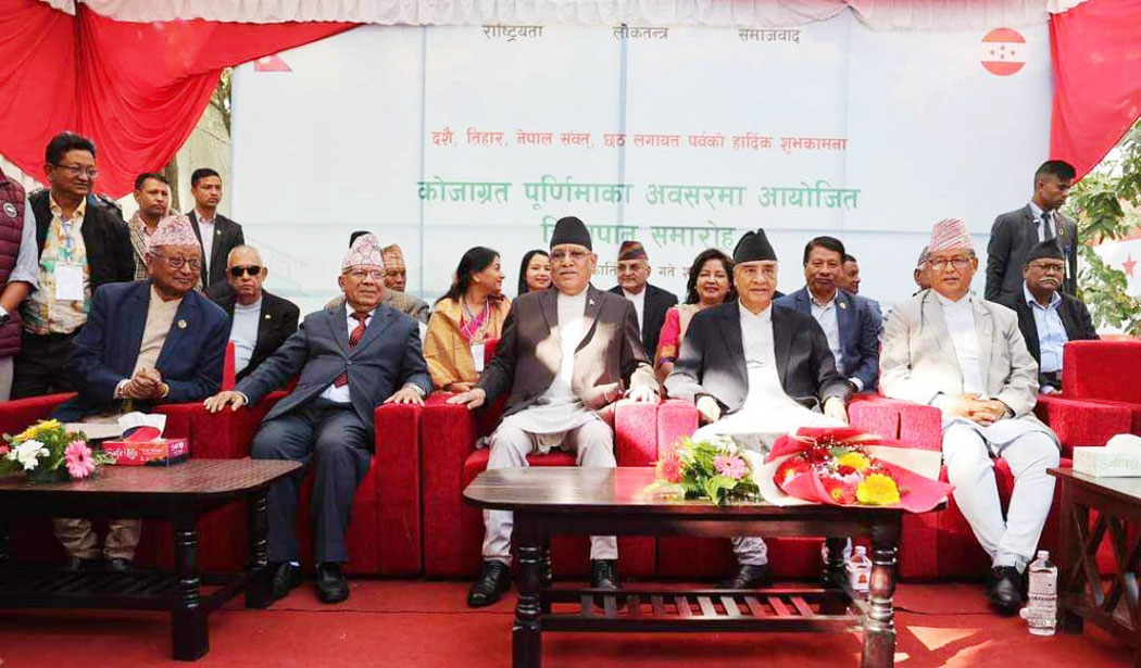 दलहरूप्रतिको जन विश्वास नघटेको काँग्रेस सभापति देउवाको दावी, १२ हजार सहभागी