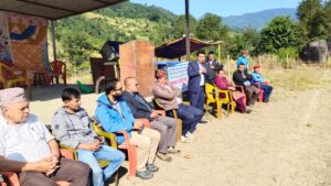 दोर्दी कोरिडोरका चार खोलाहरूमा माछाका भुरा छाड्ने काम सम्पन्न