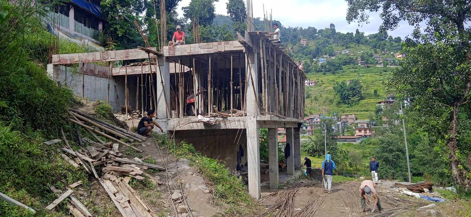 पत्रकार महासंघको भवन निमार्ण कार्य युद्धस्तरमा : फोटो फिचर सहित