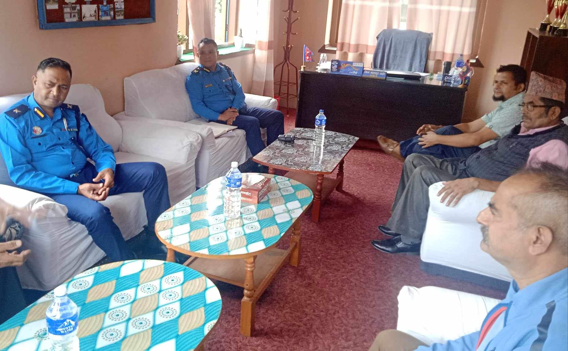 रास्वपाद्वारा लमजुङ प्रहरीलाई शान्ति सुरक्षाका लागि रायसुझाव सहित ध्यानाकर्षण