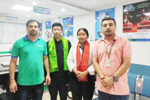 सानिमा विकास बैंकद्वारा लमजुङका २ जना गरिव तथा जेहेन्दार विद्यार्थीलाई छात्रवृत्ति प्रदान