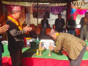 लमजुङको पाउँदीमा एकादशी मेलामा दर्शानार्थीको घुइँचो : फोटो फिचर सहित