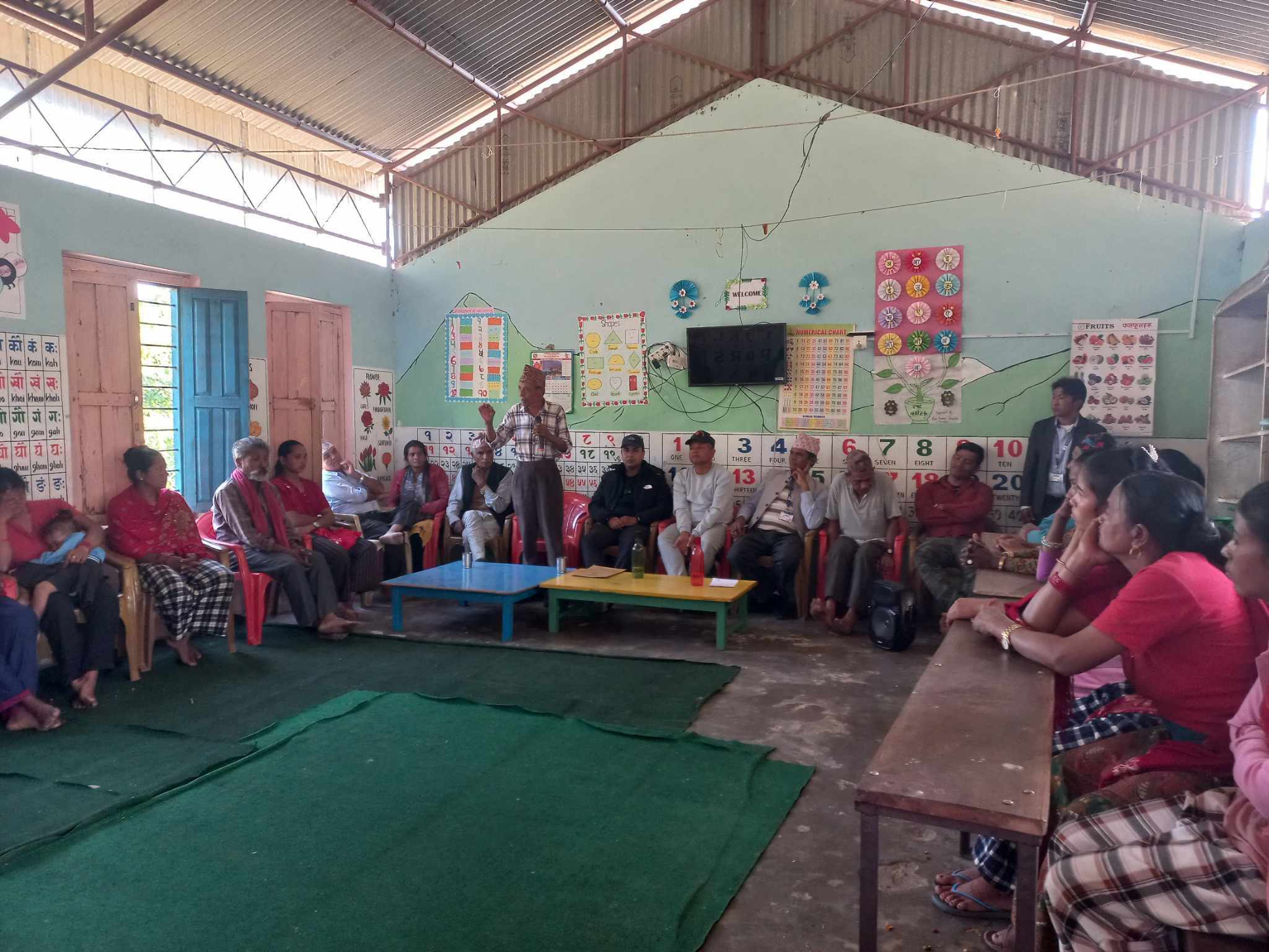 सामाजिक परीक्षण प्रतिवेदन सार्वजनिकका साथ शैक्षिक अवस्था सुधार गर्न अभिभावक भेलामा अन्तरक्रिया