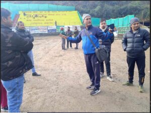 ३१ औं त्रिवेणी कप फुटबल प्रतियोगिताको तयारी पुरा : फोटो फिचर