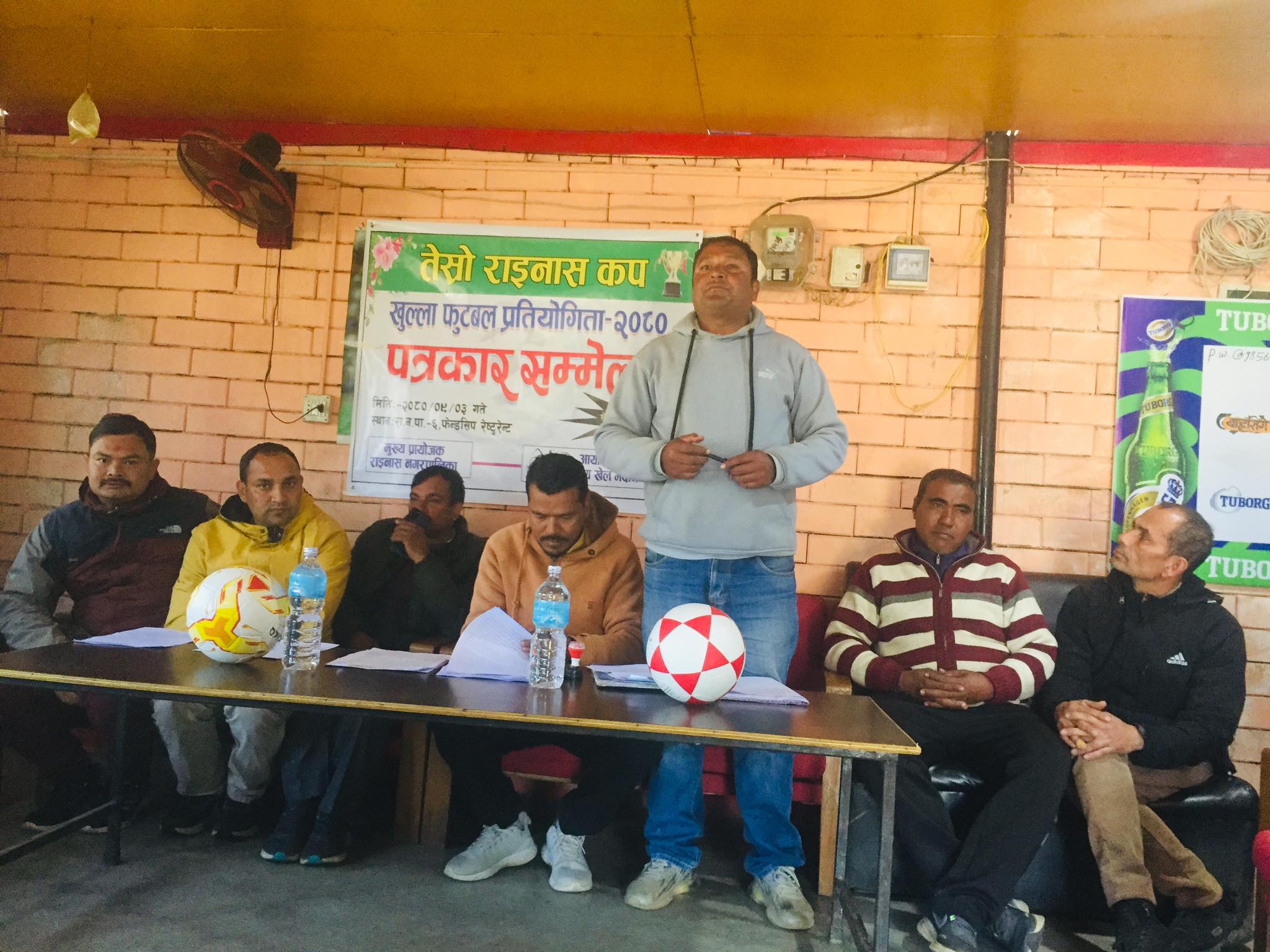 लमजुङमा तेस्रो राइनास कप खुला फुटबल प्रतियोगिताको तयारी सुरु