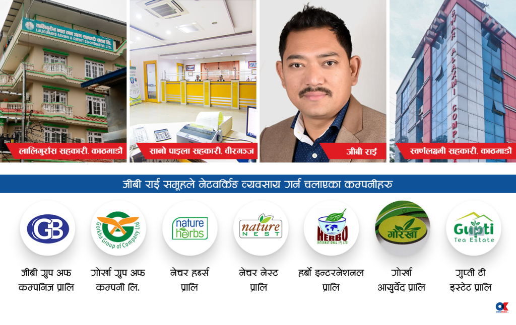 सहकारीको एक अर्ब ३५ करोड हिनामिना गर्ने ग्यालेक्सी टिभीका अध्यक्ष जिबी राई अझै बेपत्ता