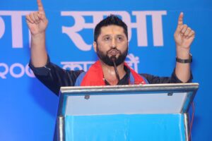 स्वतन्त्र पार्टीका सभापति रविलाई लक्षित गर्दै पोखरामा मकैको खोया प्रहार, बिचलित नहुने रविको उदघोष