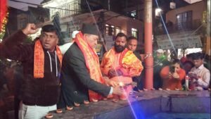 रामका नाममा सामुहिक रुपमा दीप प्रज्वलनको फोटो फिचर :
