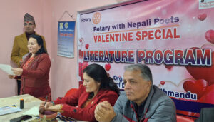 स्रष्टाले घन्काए प्रणय दिवसमा प्रेमिल कविता