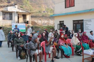 दोर्दीमा सञ्चालित निःशुल्क आँखा उपचार शिविर आज एक दिन थपियो