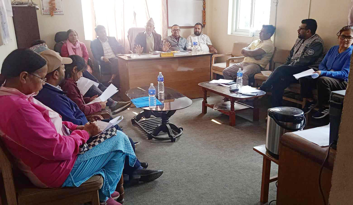 भूमि आयोग केन्द्रको असहयोगले जिल्ला सिमितिले आशातित उपलब्धि गर्न सकेन : जिल्लाध्यक्ष अधिकारी