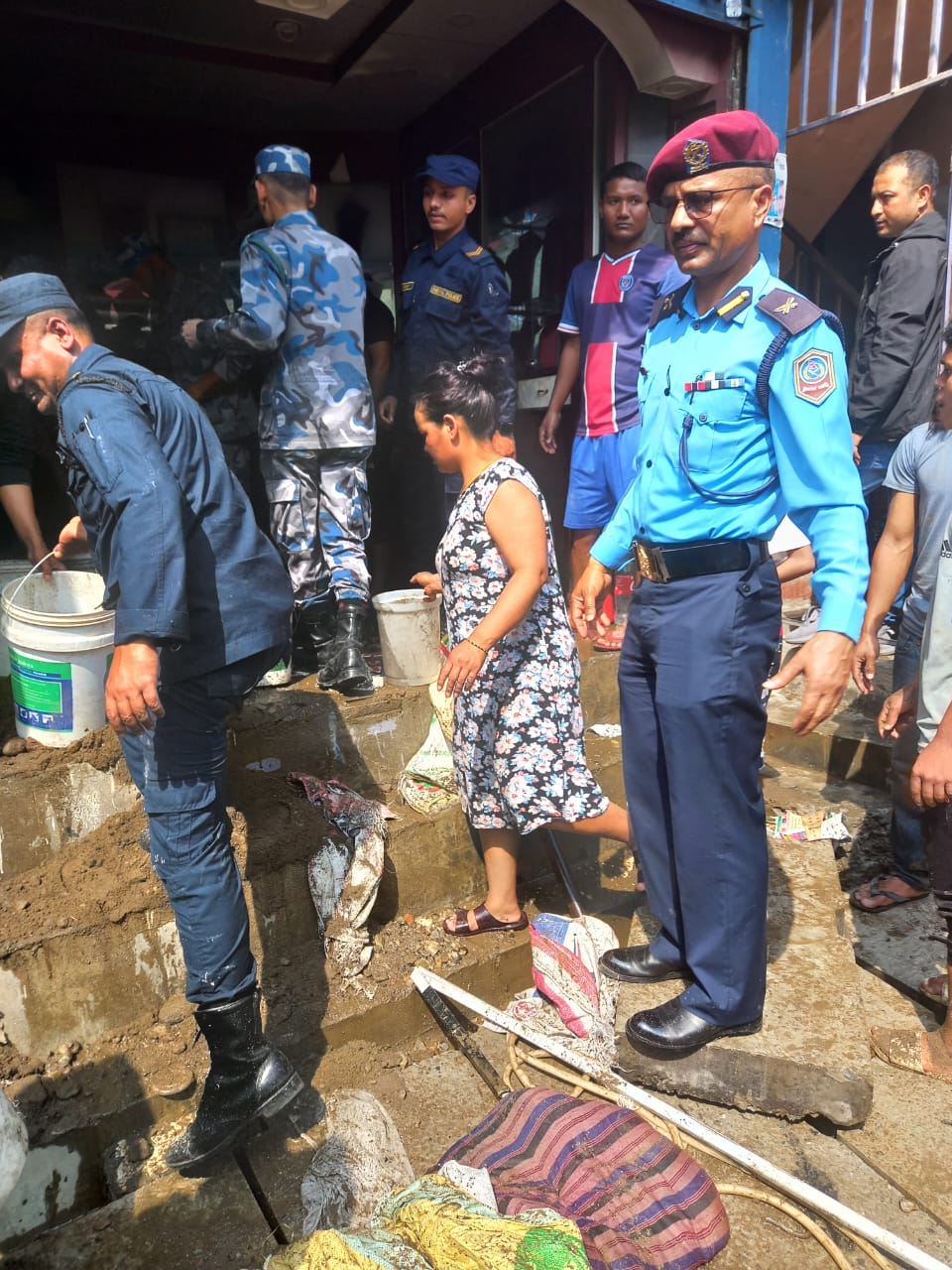 सुन पसलमा आगलागी  १६ लाखको क्षति