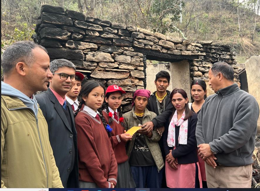 जुरेस हिमचुली आ.मा.वि.द्वारा सहयोगको सानदार कार्य