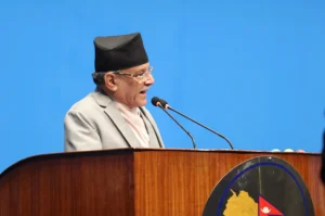 १८ महिनापछि ढल्यो प्रचण्ड नेतृत्वको सरकार, खरो संवोधन