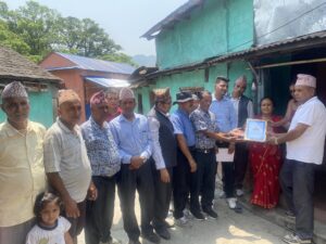 रास्वपा वडा समितिद्वारा स्वर्गीय एकमायाको स्मृतिमा श्रद्धाञ्जली कार्यक्रम