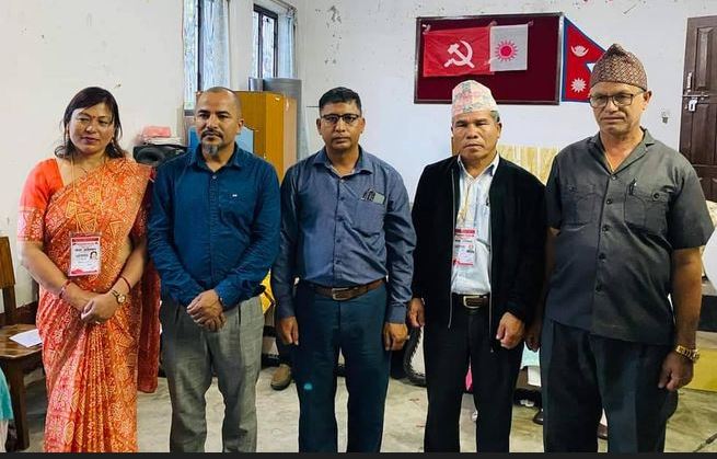 एमाले बेसीशहरको अध्यक्षमा रिमाल दोब्बर बढी मतले विजयी