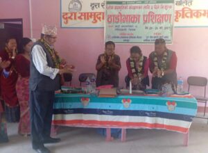 संस्कार संस्कृति बिर्सनु भनेको आफैलाई बिर्सनु हो : मेयर महतो