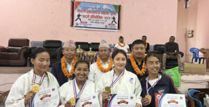 गण्डकी प्रदेशस्तरीय कराँते प्रतियोगितामा लमजुङलाई आठ स्वर्ण सहित पहिलो स्थान