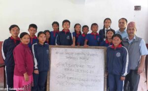 स्थापना दिवसमा जनविकासमा माविमा जुनियर रेडक्रस सर्कल गठन